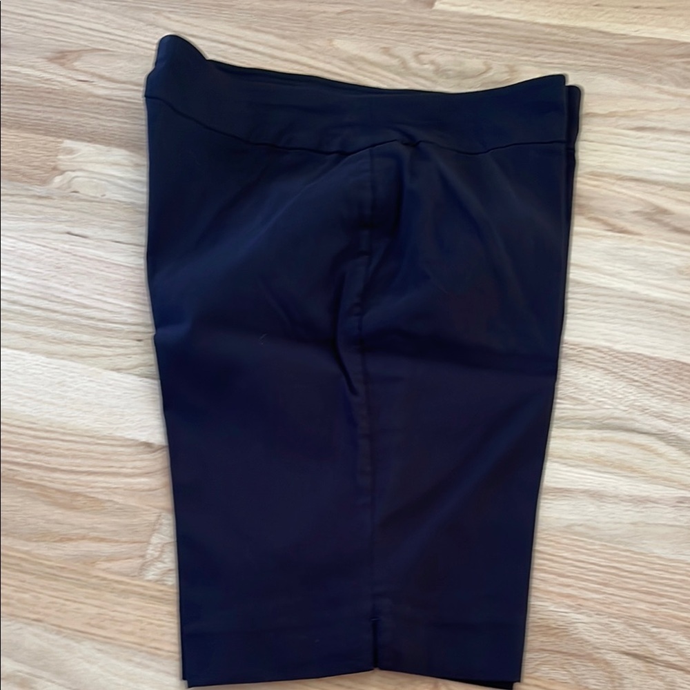 Ruby Rd. Black Shorts with side slits - Picture 1 of 7